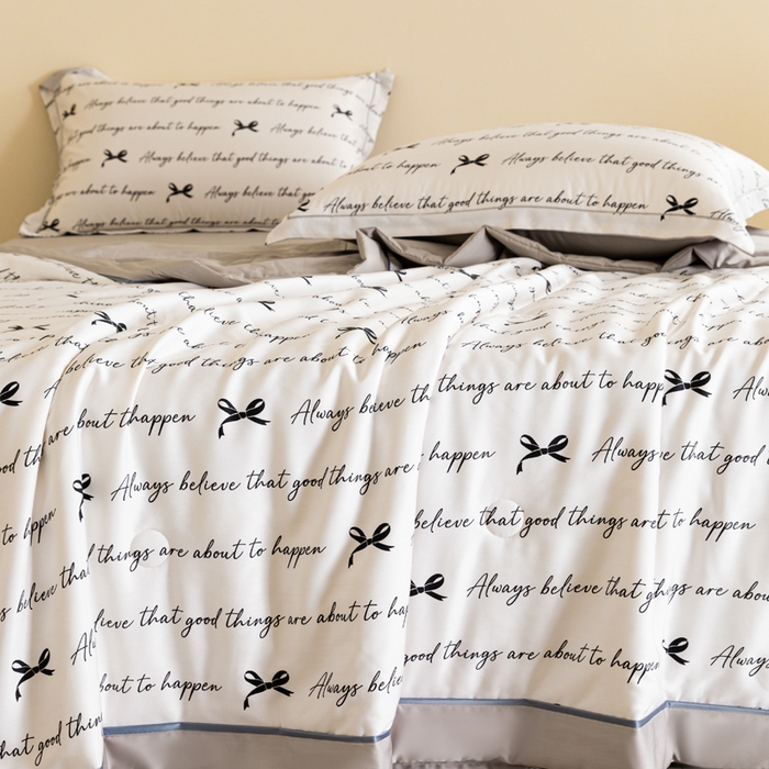 91家纺网 家纺一手货源 找家纺 2024新A类40S天丝莫代尔夏被四件套竹纤维凉感空调被卡通儿童夏凉被被子被芯少女心