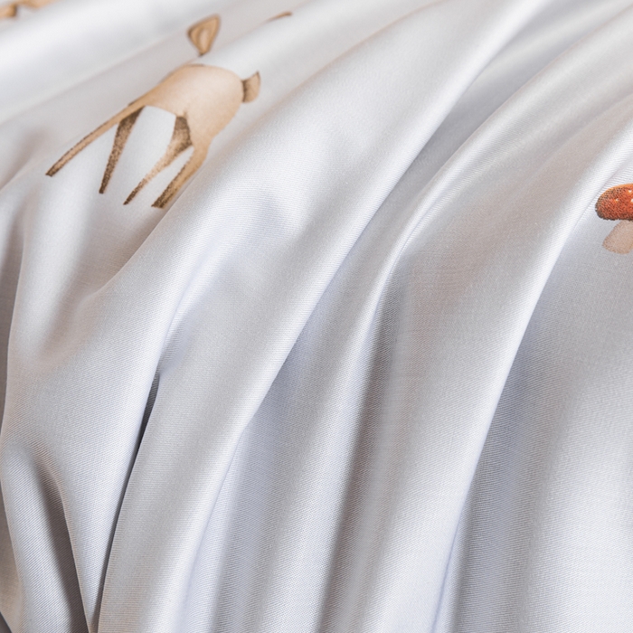 91家纺网 家纺一手货源 找家纺 2024新A类40S天丝莫代尔夏被四件套竹纤维凉感空调被卡通儿童夏凉被被子被芯吉祥鹿