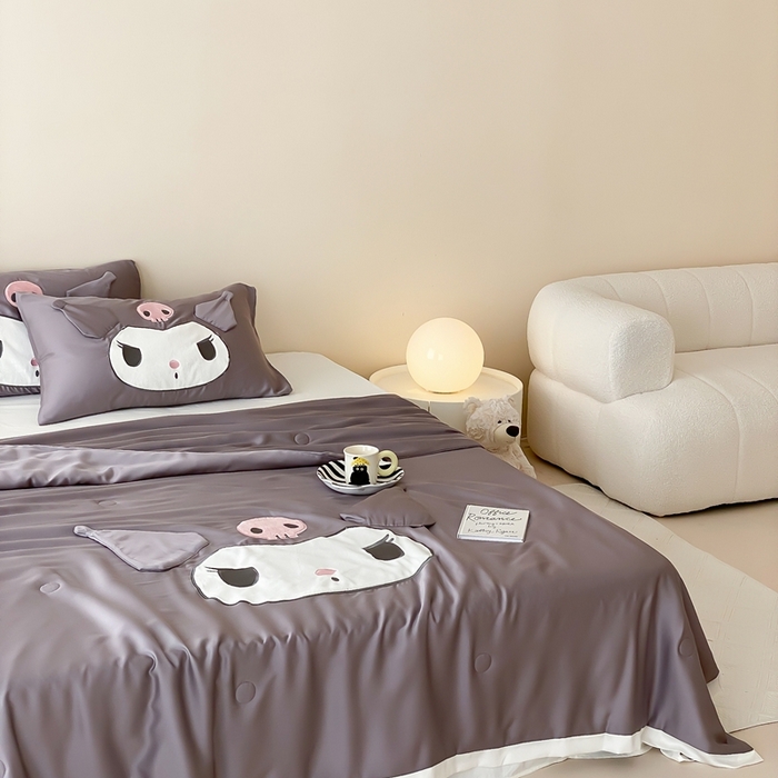 91家纺网 家纺一手货源 找家纺 （总）黛舒家居 2024新款莱赛尔三丽鸥夏被被子被芯