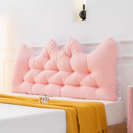 91家纺网 家纺一手货源 找家纺 （总）碧尔家居 2025新款床上靠背垫米黄床头软包靠垫宿舍免拆洗大靠枕床头靠