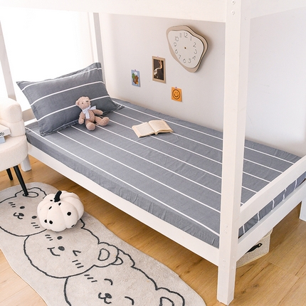 91家纺网 家纺一手货源 找家纺 （总）茗婷家纺 2025新款13372全棉纯棉宿舍学生床笠