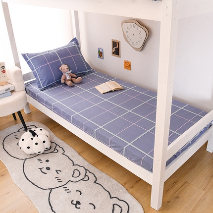 91家纺网 家纺一手货源 找家纺 （总）茗婷家纺 2025新款13372全棉纯棉宿舍学生床笠