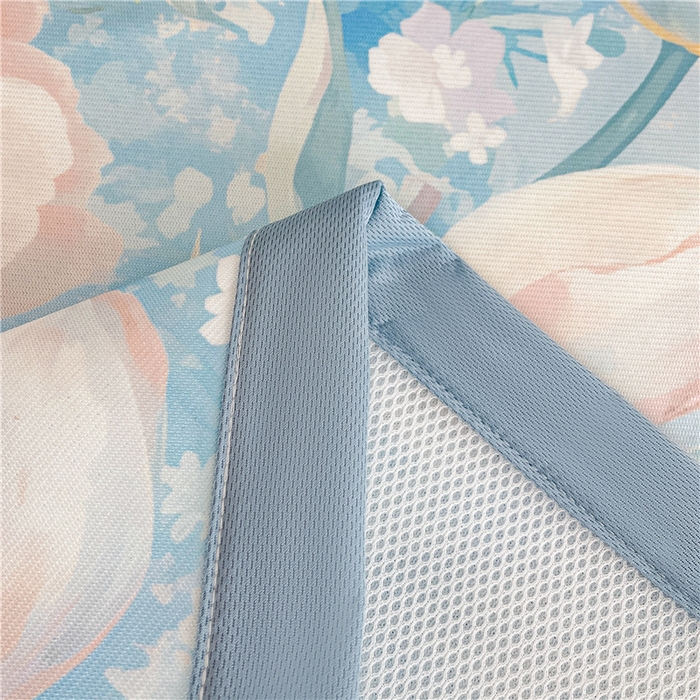 91家纺网 家纺一手货源 找家纺 喜居 2024新款A类凉感冰丝凉席 花季