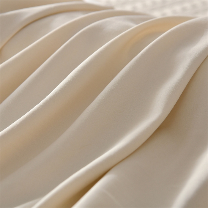 91家纺网 家纺一手货源 找家纺 鑫钰 2024新款10mm加厚天丝乳胶凉席床裙款 床裙款-香槟金