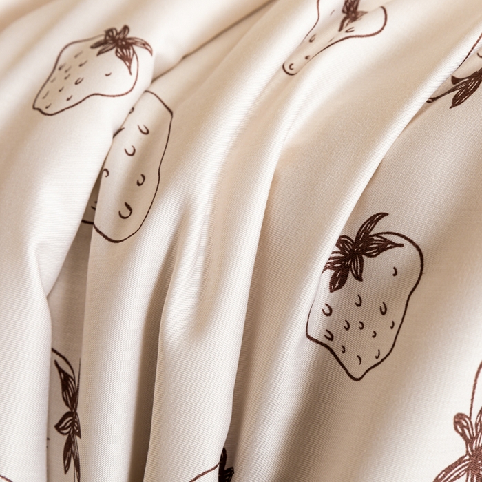 91家纺网 家纺一手货源 找家纺 2024新A类40S天丝莫代尔夏被四件套竹纤维凉感空调被卡通儿童夏凉被被子被芯红颜