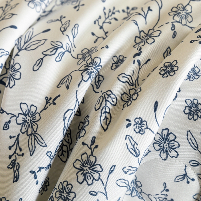 91家纺网 家纺一手货源 找家纺 2024新A类40S天丝莫代尔夏被四件套竹纤维凉感空调被卡通儿童夏凉被被子被芯花漾