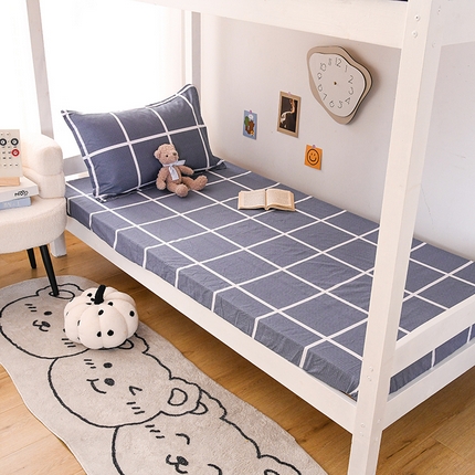 91家纺网 家纺一手货源 找家纺 （总）茗婷家纺 2025新款13372全棉纯棉宿舍学生床笠