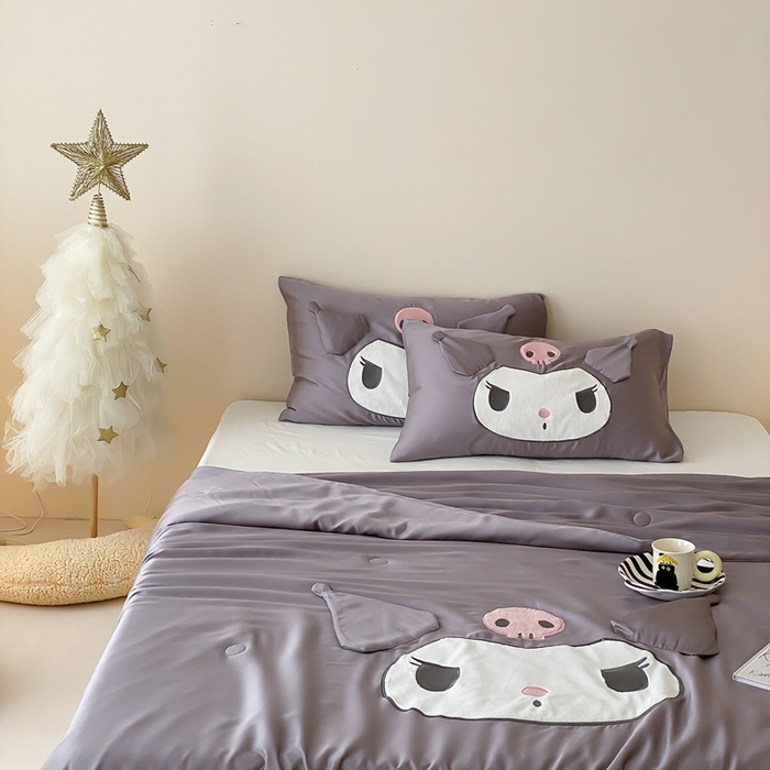 91家纺网 家纺一手货源 找家纺 （总）黛舒家居 2024新款莱赛尔三丽鸥夏被被子被芯