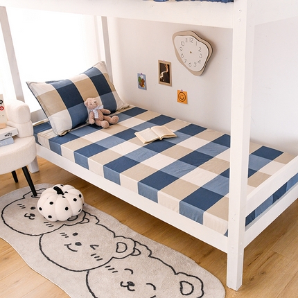 91家纺网 家纺一手货源 找家纺 （总）茗婷家纺 2025新款13372全棉纯棉宿舍学生床笠