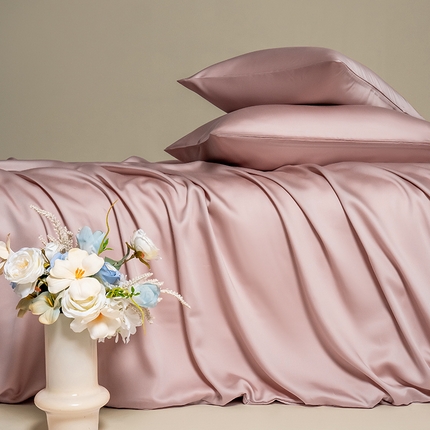 91家纺网 家纺一手货源 找家纺 猪先生 2024新款高支轻奢100%莱赛尔天丝单被套裸睡夏季被罩 青频绿