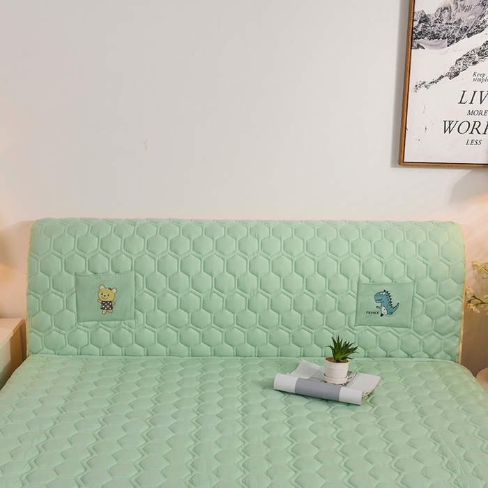 91家纺网 家纺一手货源 找家纺 （总）恋绒家纺 2025新款全棉夹棉床头罩