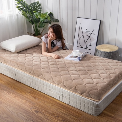 91家纺网 家纺一手货源 找家纺 （总）美真家纺 2024新款学生床垫上下铺床垫单人床垫保暖绒床垫海绵床垫0.9米床单人高中生床垫子