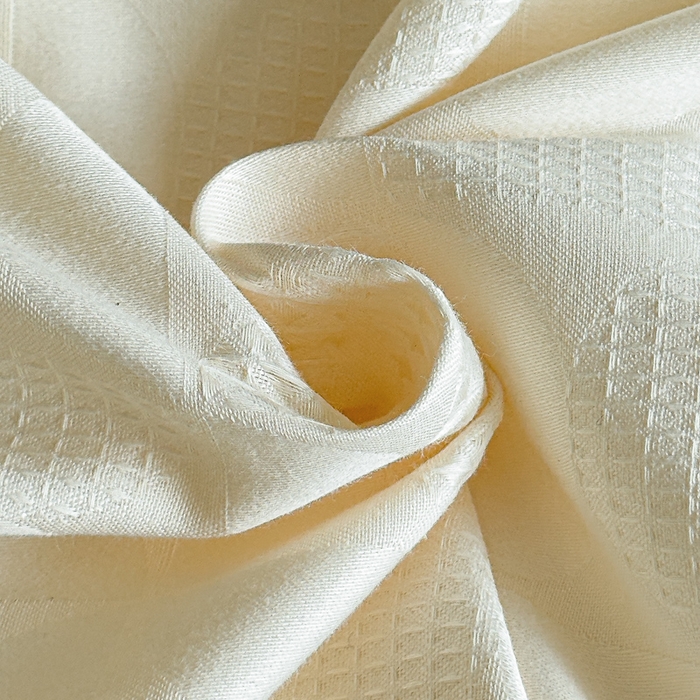 91家纺网 家纺一手货源 找家纺 金丝鸟家纺 2024新款棉水洗棉纯色提花四件套 风车 白