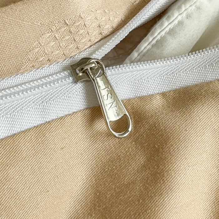 91家纺网 家纺一手货源 找家纺 金丝鸟家纺 2024新款棉水洗棉纯色提花四件套 风车 驼