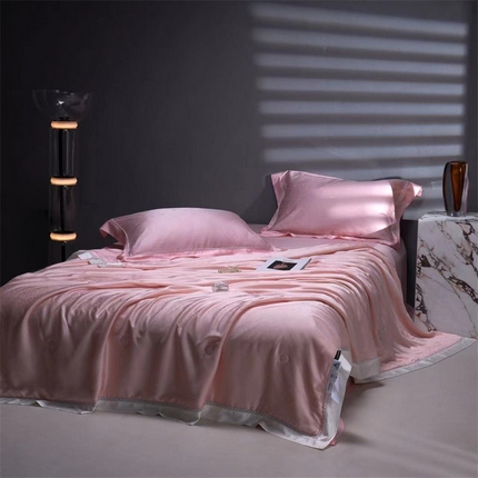 91家纺网 家纺一手货源 找家纺 （总）朴罗 （ 原岚图） 2024新款轻奢天丝夏被冰裂纹