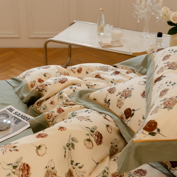 91家纺网 家纺一手货源 找家纺 （总）优然居 2023新款60支天丝数码印花四件套