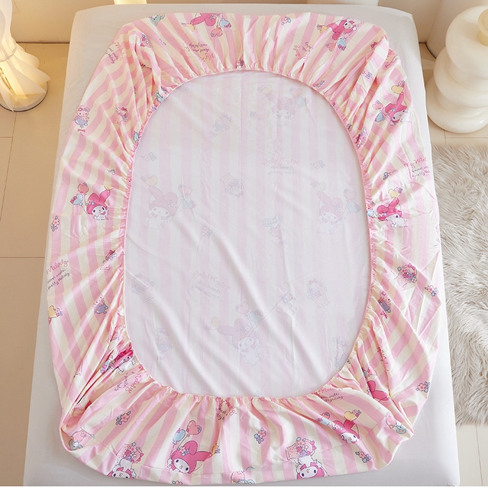 91家纺网 家纺一手货源 找家纺 怡家居 2024新款A类老粗布枕套床单床笠单品组合三件套 心愿