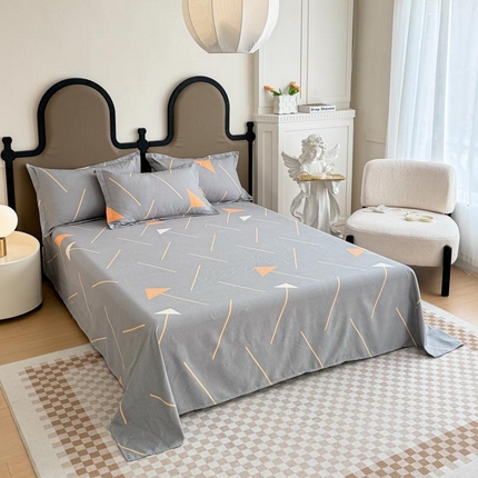 91家纺网 家纺一手货源 找家纺 （总）爱妮玖玖家纺 2024新款柔肤棉单床单