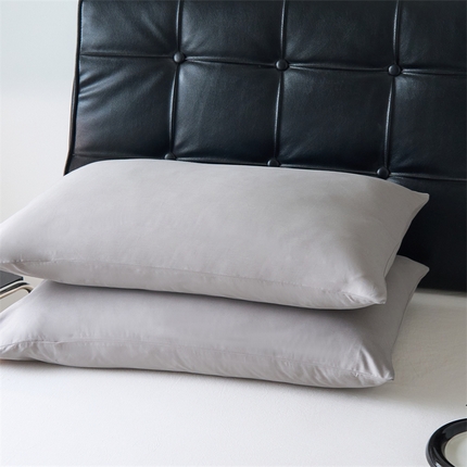 91家纺网 家纺一手货源 找家纺 （总）兰紫橙家纺 2025新款全棉13372纯色枕套