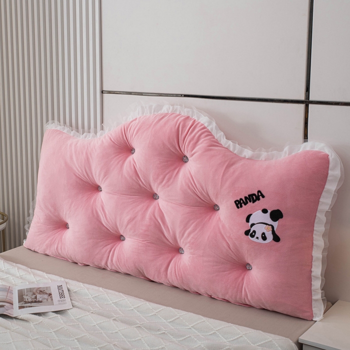 91家纺网 家纺一手货源 找家纺 （总）美达人2024新款床头靠垫大靠背靠枕安妮儿一件代发