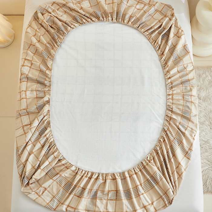 91家纺网 家纺一手货源 找家纺 怡家居 2024新款A类老粗布枕套床单床笠单品组合三件套 安德鲁