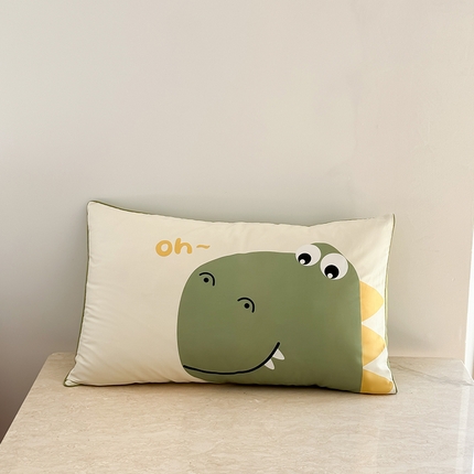 FORTWO家纺原创设计 2024新款50S长绒棉数码印花枕套 洛洛空