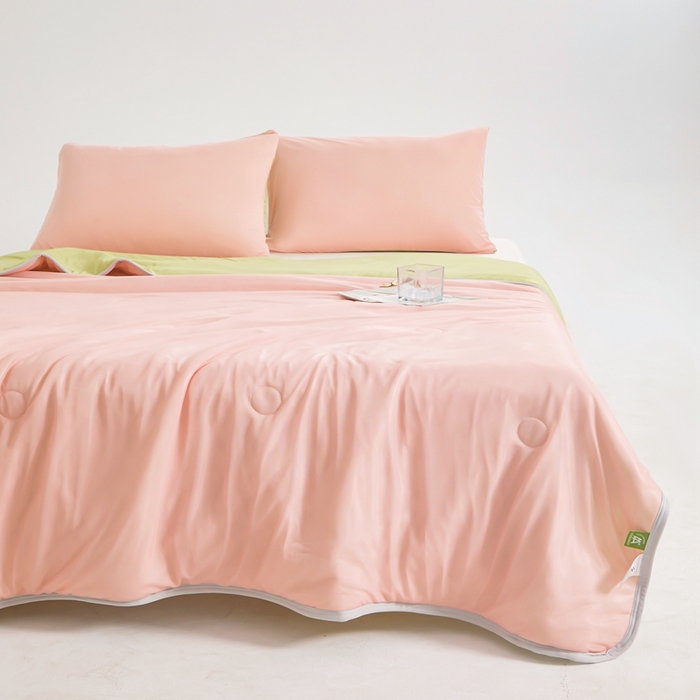 91家纺网 家纺一手货源 找家纺 美梦里 2025新款凉感丝夏被西瓜被夏凉被瓜瓜空调被子 清凉西瓜