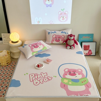 91家纺网 家纺一手货源 找家纺 （总）柚子YOUTH 2024新款原创数码牛奶丝碳光凉席