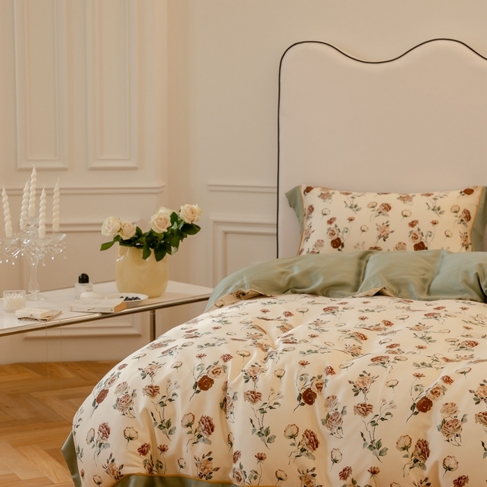 91家纺网 家纺一手货源 找家纺 （总）优然居 2023新款60支天丝数码印花四件套