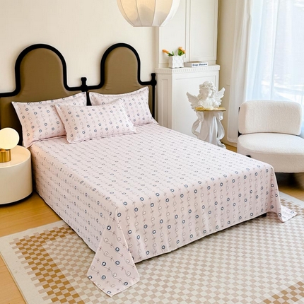 91家纺网 家纺一手货源 找家纺 （总）爱妮玖玖家纺 2024新款柔肤棉单床单