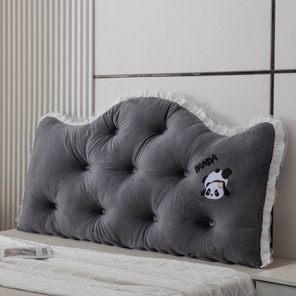 91家纺网 家纺一手货源 找家纺 （总）美达人2024新款床头靠垫大靠背靠枕安妮儿一件代发