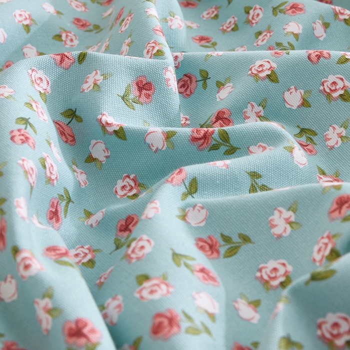 91家纺网 家纺一手货源 找家纺 怡家居 2024新款A类老粗布枕套床单床笠单品组合三件套 浅语