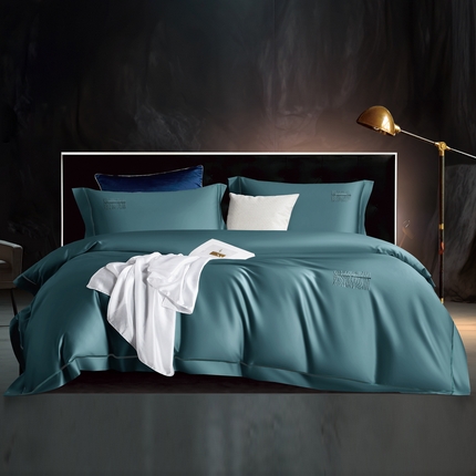 91家纺网 家纺一手货源 找家纺 玖玖爱家纺 2024新款100支新疆阿瓦提长绒棉极简宽边系列 伯爵兰