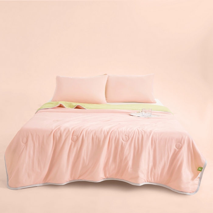 91家纺网 家纺一手货源 找家纺 （总）美梦里 2025新款凉感丝夏被西瓜被夏凉被瓜瓜空调被子