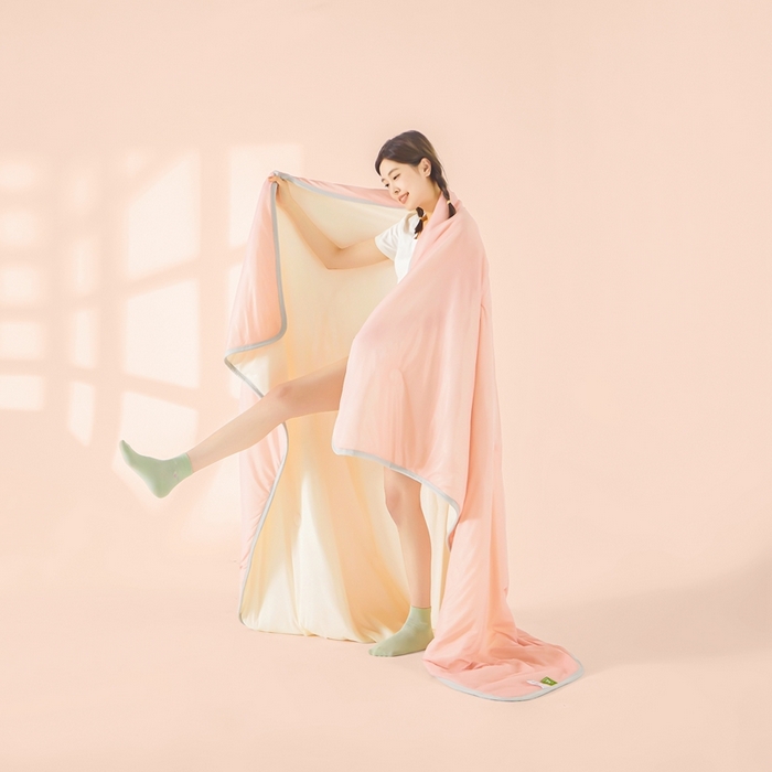 91家纺网 家纺一手货源 找家纺 美梦里 2025新款凉感丝夏被西瓜被夏凉被瓜瓜空调被子 汁汁莓莓