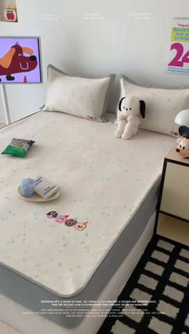 91家纺网 家纺一手货源 找家纺 （总）昔可家纺 2024新款大版数码印花冰藤席床笠款