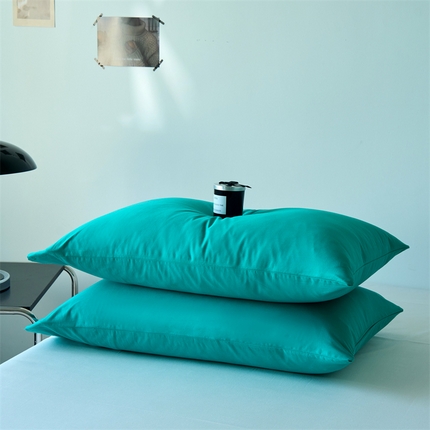 91家纺网 家纺一手货源 找家纺 （总）兰紫橙家纺 2025新款全棉13372纯色枕套