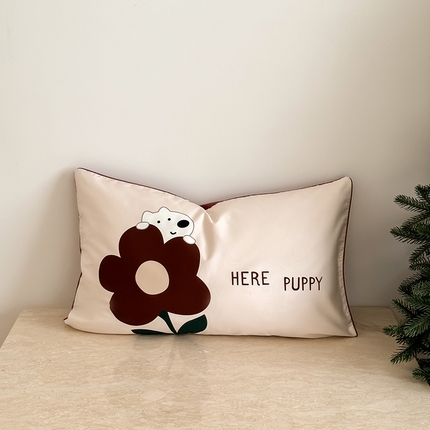 FORTWO家纺原创设计 2024新款50S长绒棉数码印花枕套 花野生活