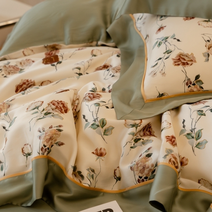 91家纺网 家纺一手货源 找家纺 （总）优然居 2023新款60支天丝数码印花四件套