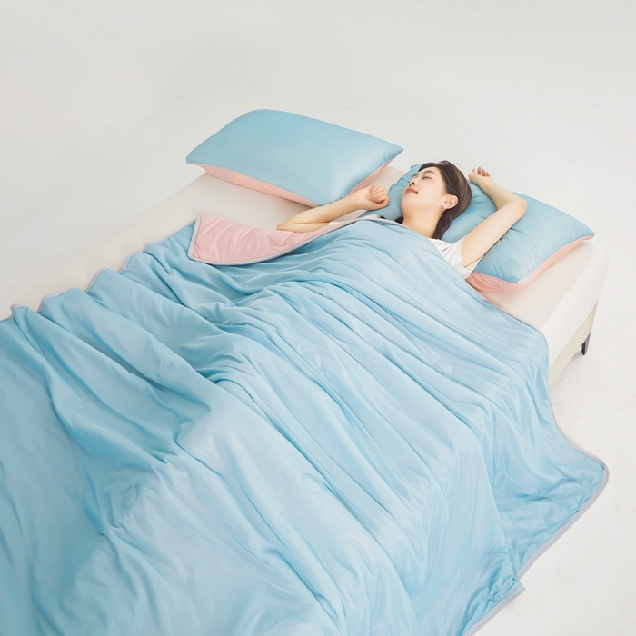 91家纺网 家纺一手货源 找家纺 美梦里 2025新款凉感丝夏被西瓜被夏凉被瓜瓜空调被子 夏日蜜瓜