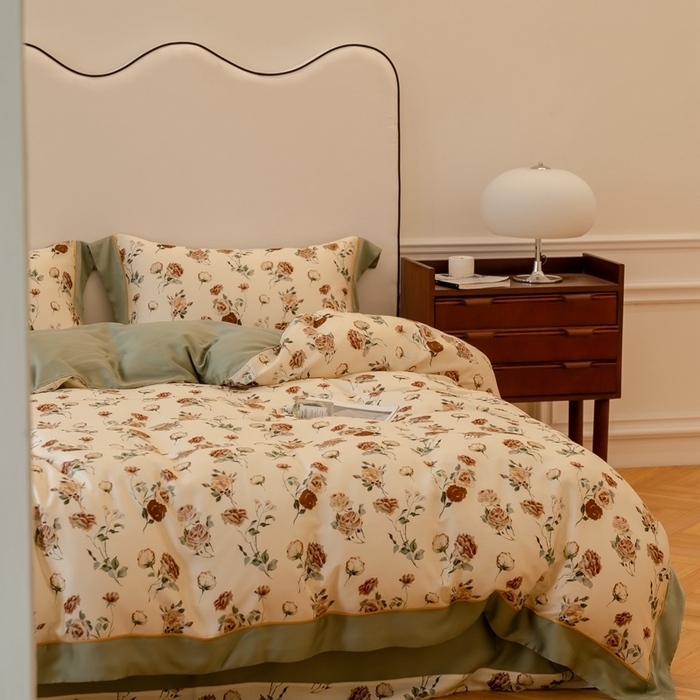 91家纺网 家纺一手货源 找家纺 （总）优然居 2023新款60支天丝数码印花四件套