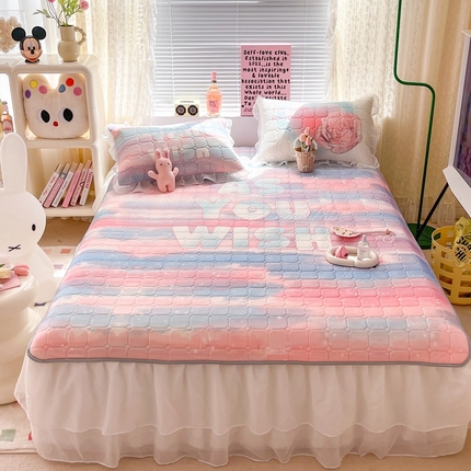 91家纺网 家纺一手货源 找家纺 （总）顾里家纺 2024新款仙女双层雪纺纱床裙席