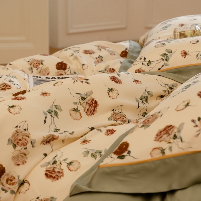 91家纺网 家纺一手货源 找家纺 （总）优然居 2023新款60支天丝数码印花四件套