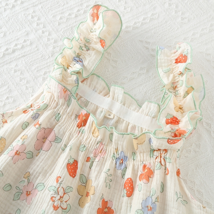 91家纺网 家纺一手货源 找家纺 （总）洛兰沙家居馆【只代发】【只代发】 2024新款夏季绉布吊带套装