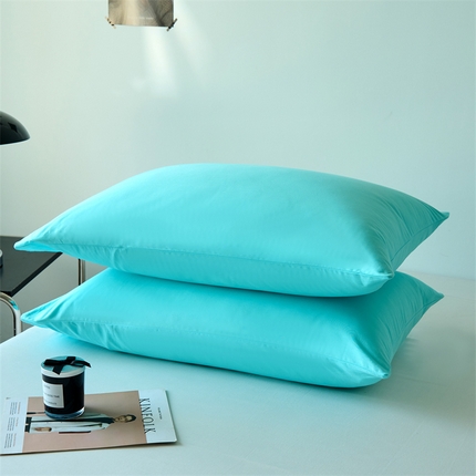 91家纺网 家纺一手货源 找家纺 （总）兰紫橙家纺 2025新款全棉13372纯色枕套