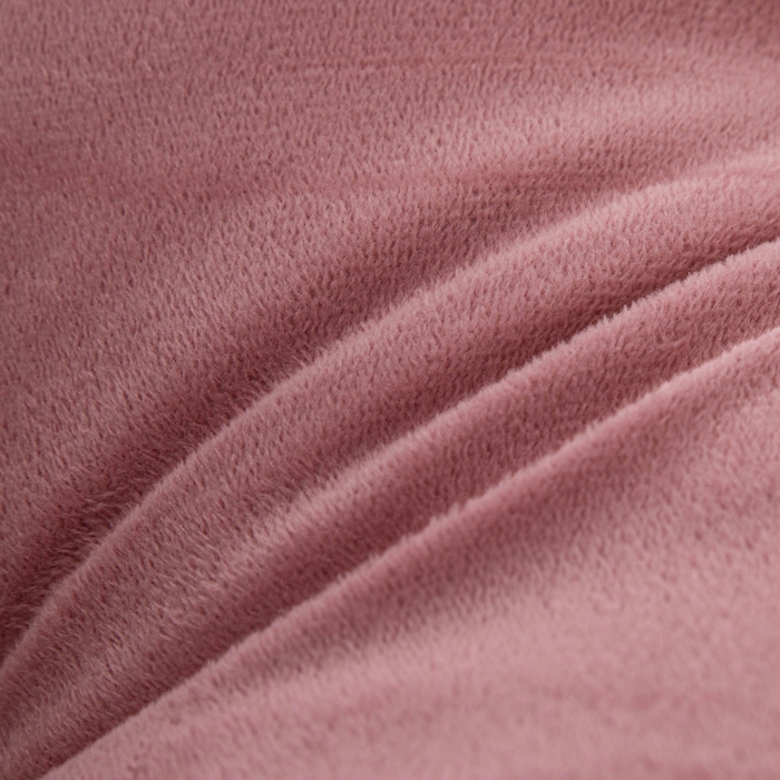 91家纺网 家纺一手货源 找家纺 美达人 2024新款高回弹珍珠棉水晶绒靠背 合欢-豆沙