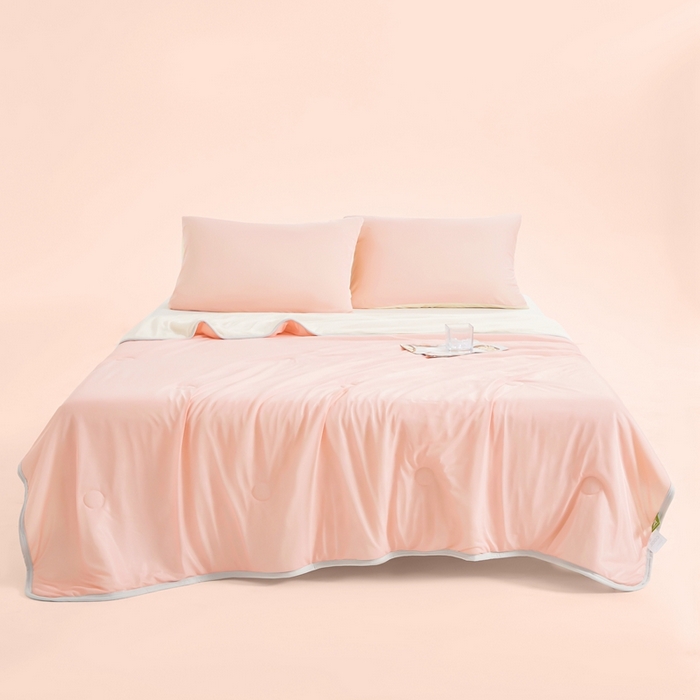 91家纺网 家纺一手货源 找家纺 美梦里 2025新款凉感丝夏被西瓜被夏凉被瓜瓜空调被子 汁汁莓莓