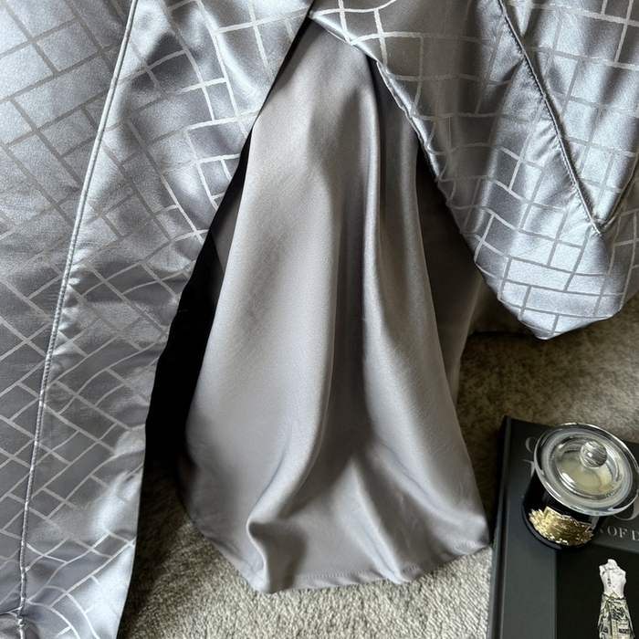 91家纺网 家纺一手货源 找家纺 （总）优悦 2024新款A面提花B面天丝四件套