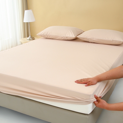 91家纺网 家纺一手货源 找家纺 （总）老帅的工厂店 2025新款A类纯色防水床笠（有买家秀）