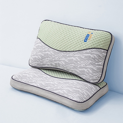 91家纺网 家纺一手货源 找家纺 （总）贵夫人 2024新款凉感冰豆豆荞麦护颈枕枕头枕芯